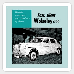 WOLSELEY 6/90 - road test Sticker